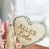 Trockenblumenvase „Alles Liebe“ – Bild 2