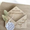Geschenkkartenhalter für Wertgutscheine/Geld