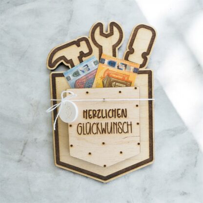 Geldgeschenk „Werkzeug“
